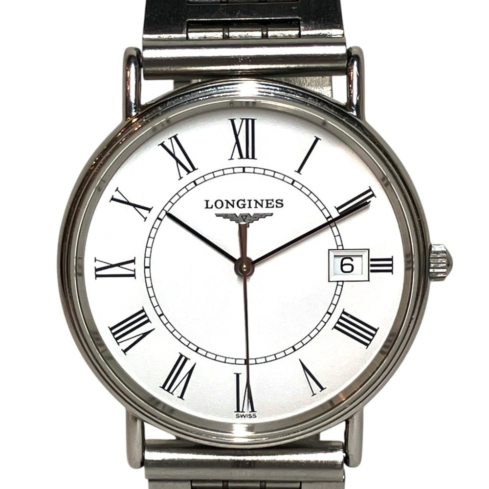 Longines Grand Classic watch, total weight 55.6g, stainless steel, quartz mov...